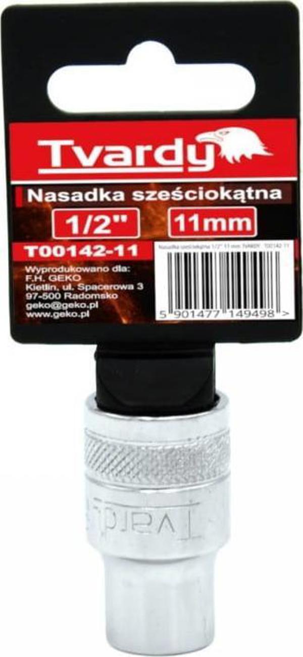 Geko Εξάγωνη Υποδοχή 1/2" 11mm Tvardy T00142-11