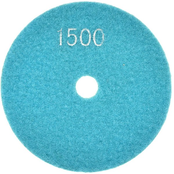 Geko Tarcza polerska do szlifowania gresu na mokro 100mm GR1500 (5/25/250)