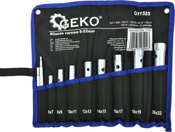 Geko Σετ Κλειδιά Σωλήνων 6-22mm G11555 - 12 Τεμάχια