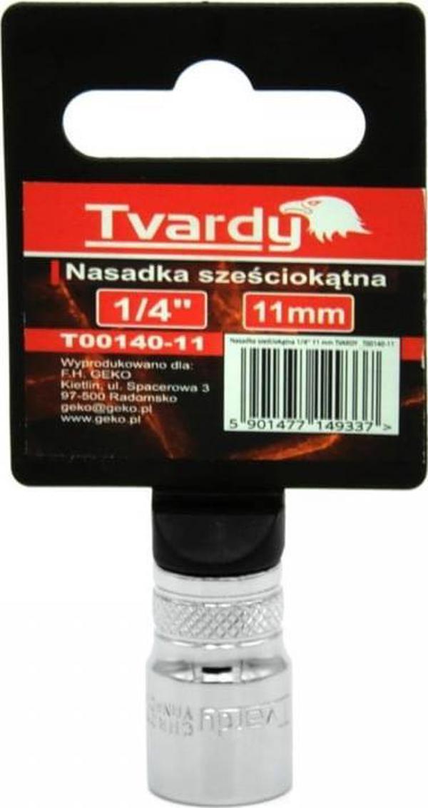 Geko Καρυδάκι Εξάγωνο 1/4" 11mm Tvardy T00140-11