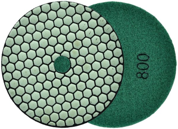 Geko Tarcza polerska do szlifowania gresu na sucho 125mm GR800 (25/250)