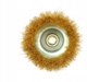 Geko Szczotka druciana czolowa mosiezna 125mm/5" M14(30)