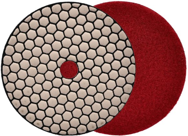 Geko Tarcza polerska do szlifowania gresu na sucho 125mm GR400 (25/250)