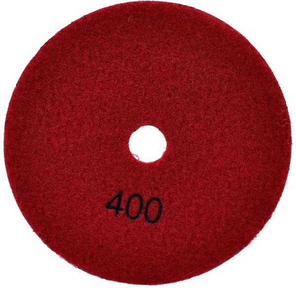 Geko Tarcza polerska do szlifowania gresu na sucho 125mm GR400 (25/250)