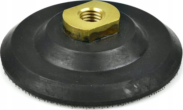 Geko Dysk polerski gumowy na rzep 100mm M14 (10/100)