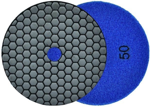 Geko Tarcza polerska do szlifowania gresu na sucho 125mm GR50 (25/250)