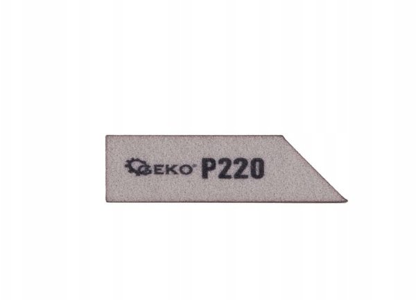 Geko Kostka scierna skosna 125x90x25mm P220 (250)