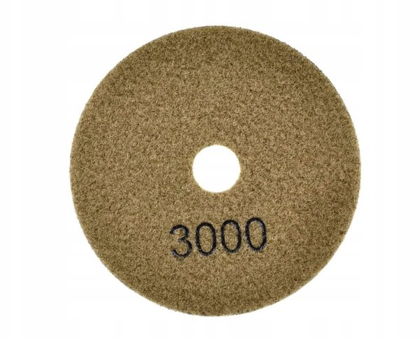 Geko Tarcza polerska do szlifowania gresu na mokro 100mm GR3000 (5/25/250)