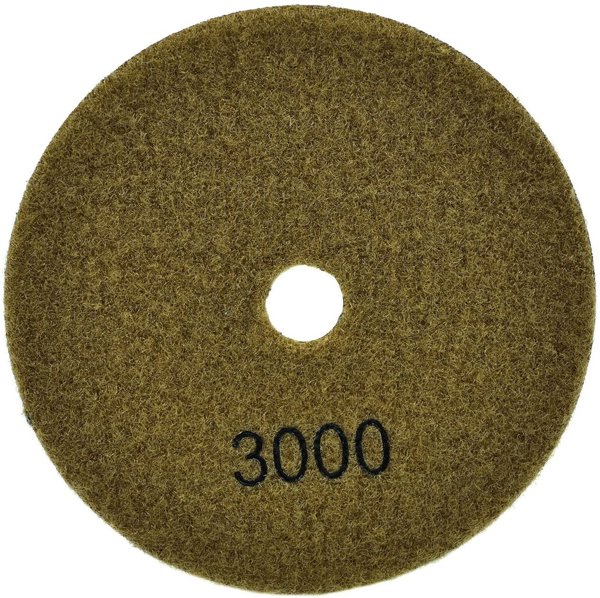 Geko Tarcza polerska do szlifowania gresu na sucho 125mm GR3000 (25/250)