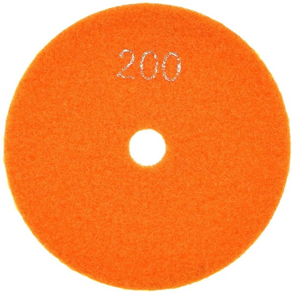 Geko Tarcza polerska do szlifowania gresu na mokro 100mm GR200 (5/250)