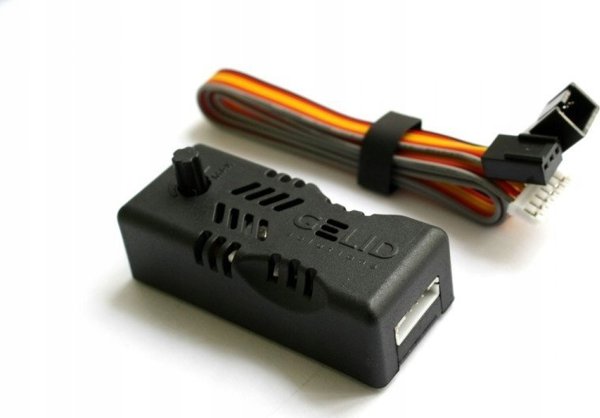 Gelid Solutions Fan Speed Controller, Ελεγκτής Ταχύτητας Ανεμιστήρα, Μαύρο, 12V, 700mA, 12W, 62x19x25mm