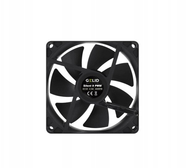Gelid 92mm Silent 9 92mm PWM Black (FN-PX09-21)