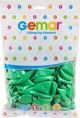 Gemar Μεταλλικά Μπαλόνια Πράσινα Μέντα GM90 25 cm 100 τεμ.