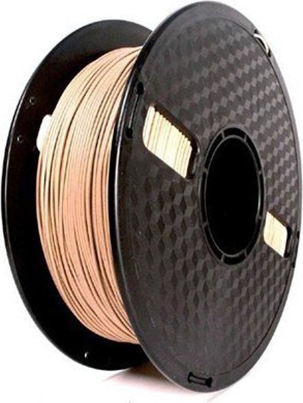 Gembird PLA Νήμα 3D Εκτύπωσης Wood (Ξύλο) 1.75mm 1kg - 3DP-PLA-WD-01-NAT