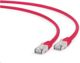 Gembird RJ-45/RJ-45, kat. 6A, S/FTP, 0.5m, czerwony (PP6A-LSZHCU-R-0.5M)