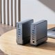 GEMBIRD Adapter wieloportowy USB typ CF 15w1 koncentrator USB AF-porty v.2x2 + v.3x3 typ CF + HDMIx2 + DisplayPort + PD + czytnik