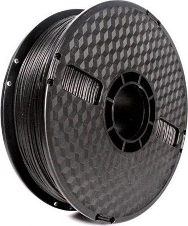 Gembird Νήμα PLA για 3D Εκτυπωτή 1.75mm 1kg, Μαύρο (3DP-PLA-MX3-01-GBK)