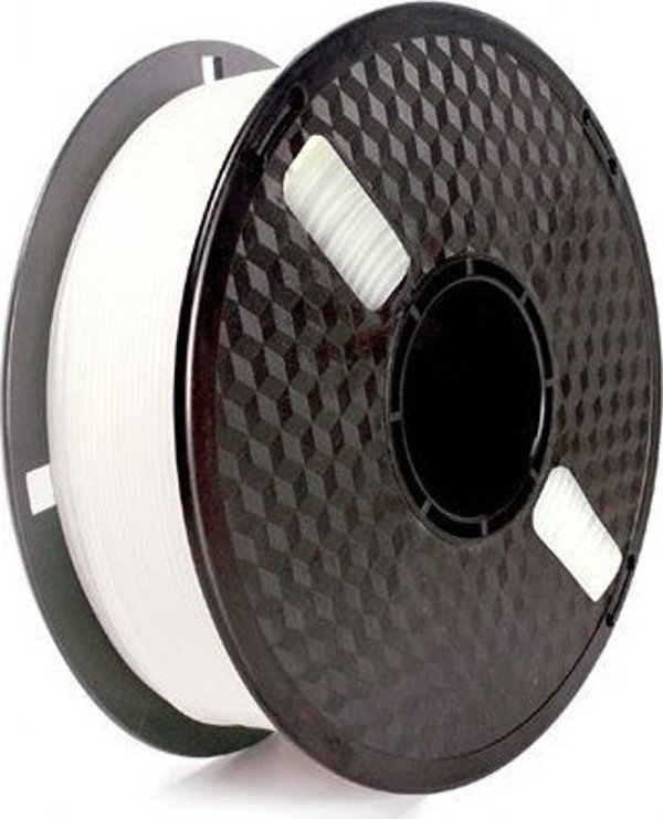 Gembird Νήμα 3D Εκτύπωσης PLA Flexible 1.75mm 1kg Λευκό (3DP-PLA-FL-01-W)