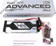 Gens Ace Μπαταρία Gens ace Advanced G-Tech 5300mAh 11.4V 3S1P 100C HV αυτοκινήτου Lipo Hardcase με σύνδεσμο Deans Plug
