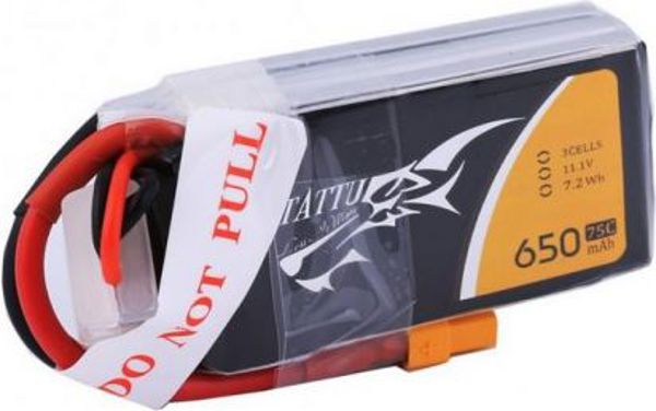 Gens Ace & TATTU 650mAh 11.1V 75C TATTU Gens Ace