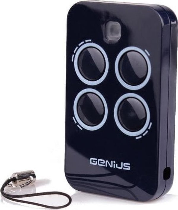 Τηλεχειριστήριο Γκαραζόπορτας Genius Echo TX4, 433MHz, 4 Κανάλια, Συμβατό με Genius Pilot