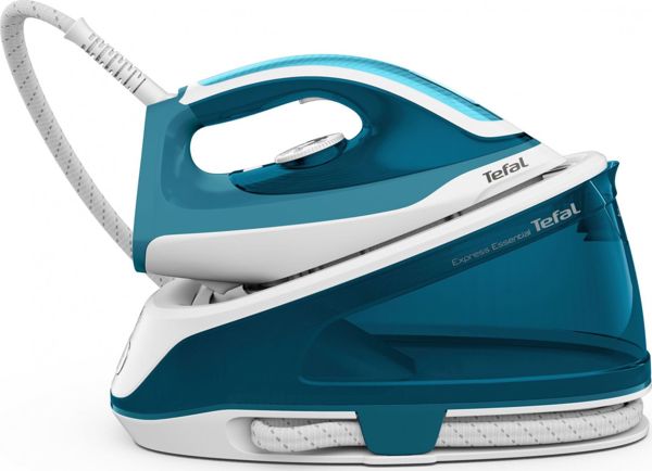 Ατμογεννήτρια Tefal Express Essential SV6115, 5.2 Bar, Λευκή/Μπλε