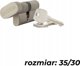 Gerda WKE1 G35/30 ένθετο με λαβή νίκελ σατινέ 0WKE1G035