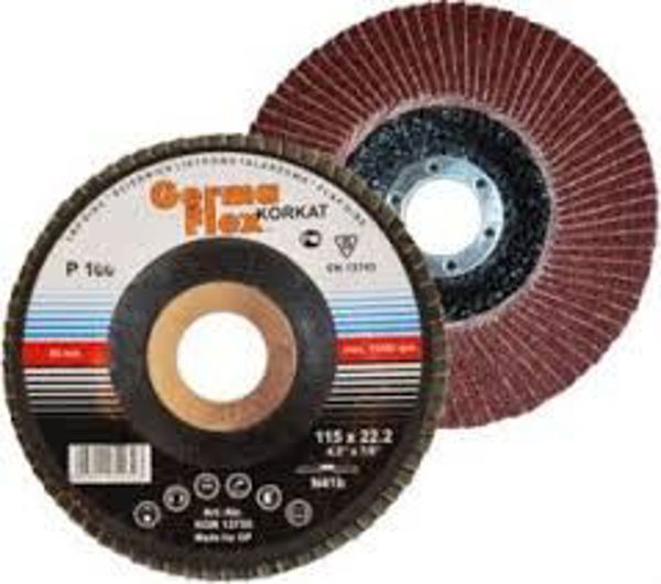 GERMAFLEX Λίστα Τριβής 125 mm P 80 (GLKN41B125-80)