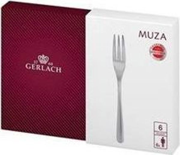 Σετ Gerlach Muza με 6 πιρούνια κέικ σε κουτί 49 τεμ 8497948 5901035475311