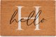Giftdecor Χαλάκι Εισόδου Hello από Κοκοφοίνικα, 60 x 40 εκ.