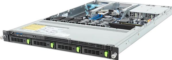 Gigabyte Barebone R133-C10-AAG2 Rack Server 1U Single Sockel AM5 6NR133C10MR000ACG2