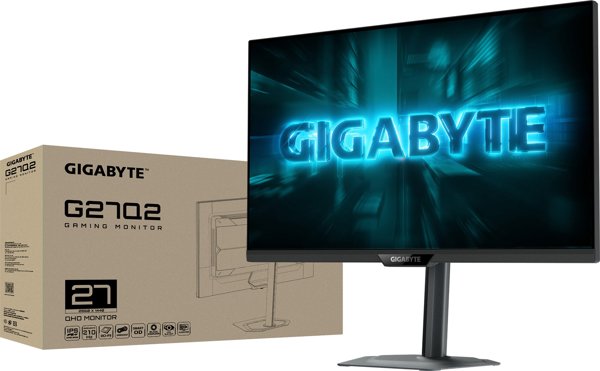 Gigabyte G27Q Gaming Monitor 27" QHD 2560x1440 IPS 144Hz 1ms Μαύρο