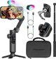 AOCHUAN X Pro Gimbal Smartphone, Σταθεροποιητής με Φωτισμό RGB, Μαύρο