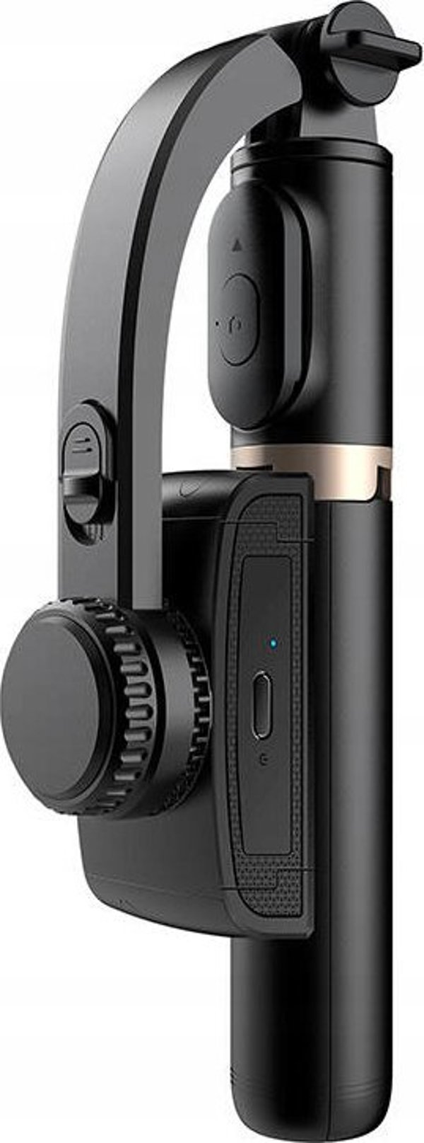 Gimbal Apexel Gimbal/τρίποδο με λάμπα APEXEL Q08d (μαύρο)