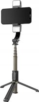 Gimbal Apexel Gimbal/τρίποδο με λάμπα APEXEL Q08d (μαύρο)