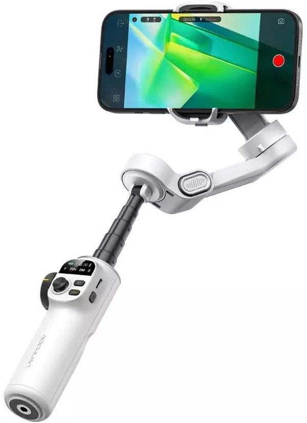 AOCHUAN Gimbal X2 Standard - Σταθεροποιητής Smartphone - Λευκό