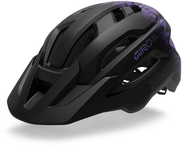 Giro Fixture II Κράνος MTB, Matte Black/Purple Rush, Universal (54-61 cm)