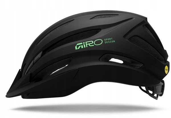 Giro Παιδικό Κράνος Register Mips II, Matte Black/Vivid Green, 50-57 cm
