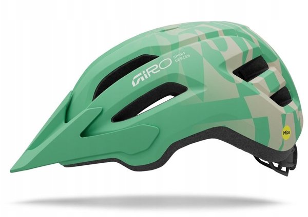 Giro Fixture II MIPS Παιδικό/Νεανικό Κράνος Ποδηλασίας, Matte Green Rush, Uni (50-57 cm)