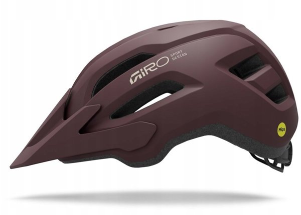 Giro Fixture II MIPS Κράνος MTB Γυναικείο, Matte Maroon, Universal (50-57 cm)