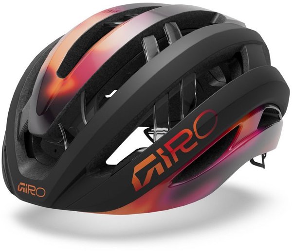 Κράνος Ποδηλασίας Giro Aries Spherical, Matte Black/Frequency Orange, Μέγεθος M (55-59 cm)