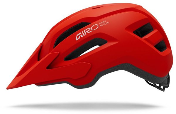 Κράνος Ποδηλάτου MTB Giro Fixture II, Matte Flame Red, Universal (54-61 cm)