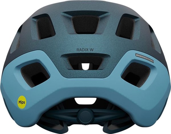 Giro Radix MIPS Γυναικείο Κράνος MTB, Ματ Γκρι/Πράσινο, Μέγεθος S (51-55 cm)