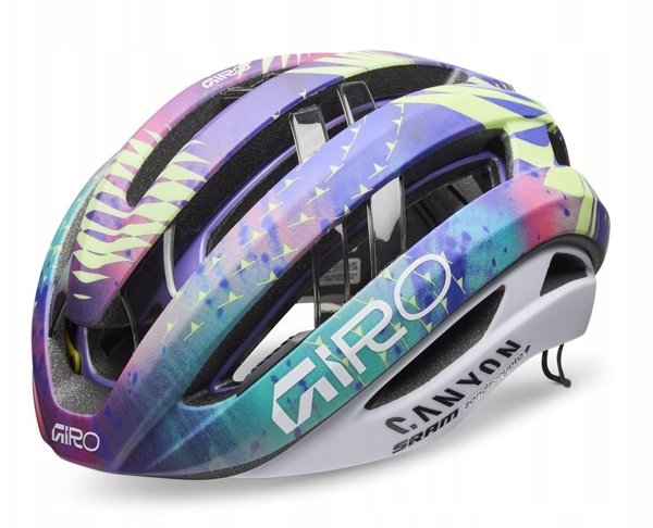 Giro Aries Spherical Κράνος Ποδηλασίας Δρόμου, Canyon/SRAM Team Edition, Limited Edition, Μέγεθος S (51-55 cm)
