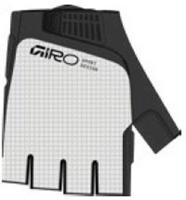 Giro Ανδρικά γάντια GIRO BRAVO II GEL κοντού δακτύλου white μέγεθος XL (περιφέρεια παλάμης 248-267 mm / μήκος παλάμης 200-210 mm)