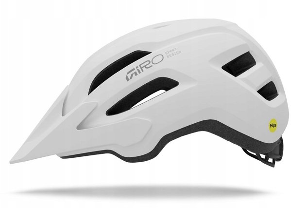 Giro Fixture II MIPS Κράνος MTB, Matte White/Chrome, Universal (50-57 cm)
