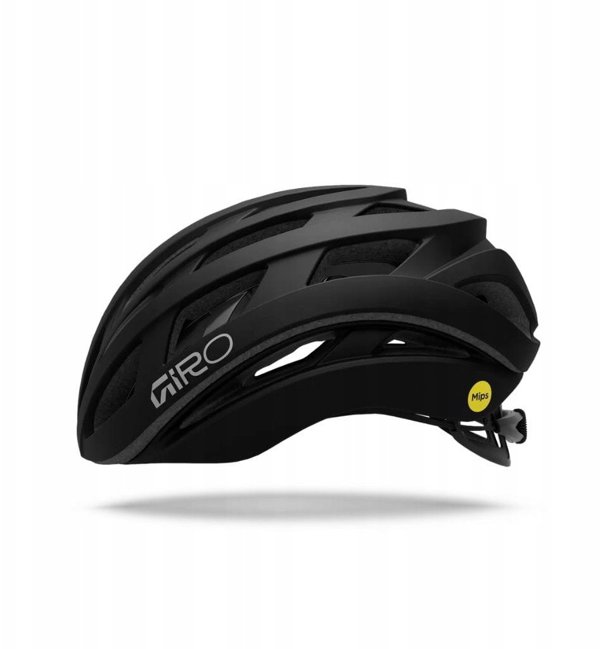 Giro Helios Spherical Κράνος Ποδηλασίας Δρόμου, Matte Black, Μέγεθος L (59-63 cm)