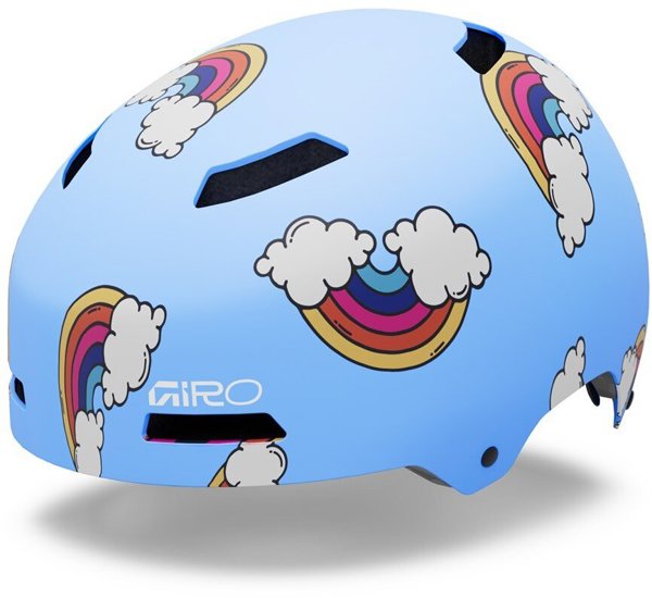 Giro Παιδικό Κράνος Dime FS 2026, Matte Multi Rainbow, Μέγεθος S (51-55 cm)