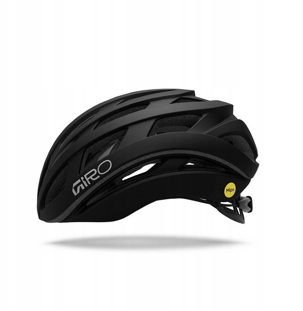 Giro Helios Spherical Κράνος Ποδηλασίας Δρόμου, Matte Black, Μέγεθος M (55-59 cm)