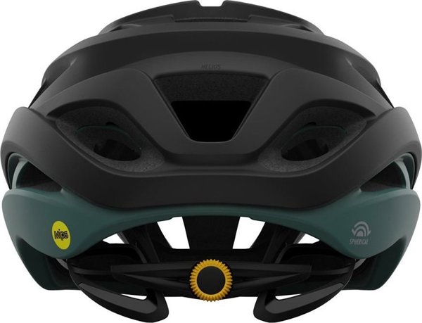 Giro Helios Spherical MIPS Κράνος Ποδηλασίας Δρόμου, Ματ Μαύρο/Κόκκινο, Μέγεθος L (59-63 cm)